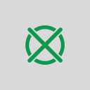 Green crossed out coin icon indicating no real money